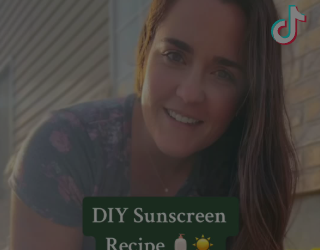 DIY Sunscreen