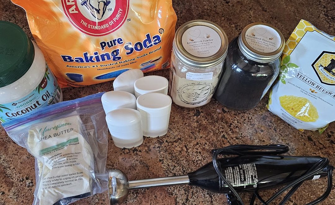 DIY Charcoal Deodorant Recipe