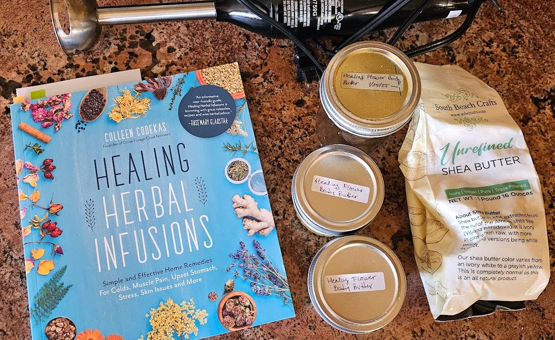 Healing Flower-Whipped Body Butter Recipe