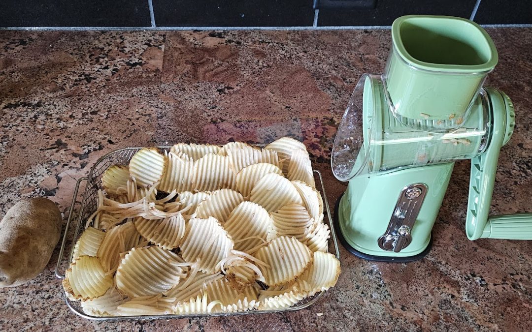 Homemade Ruffle Potato Chips Recipe